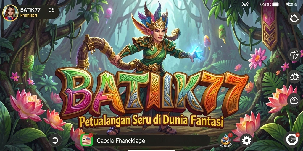 Tangkapan layar gameplay petualangan yang menarik dari BATIK77.