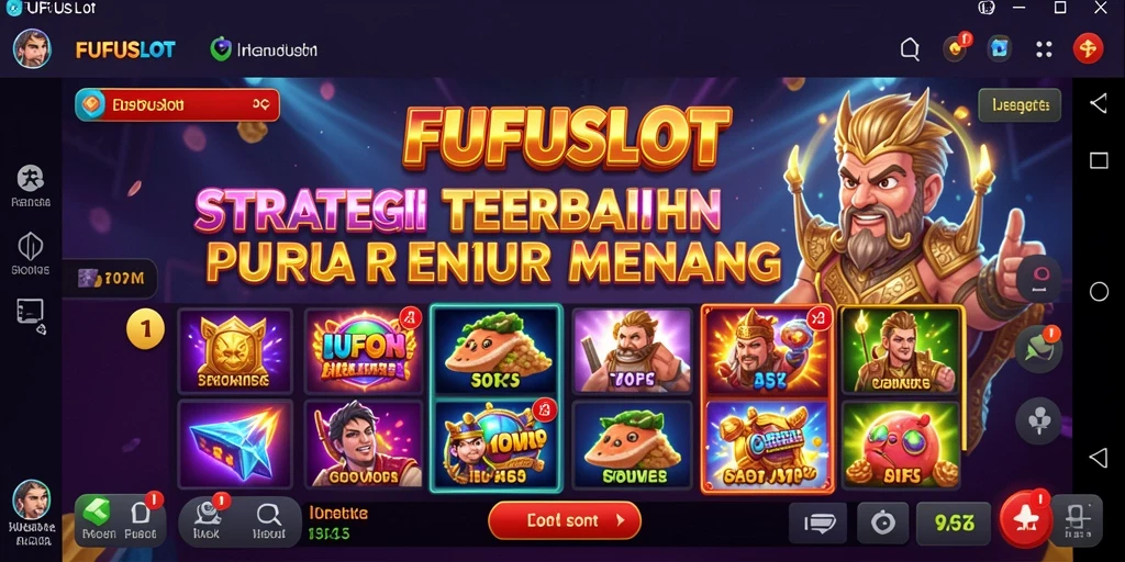 Tampilan gameplay FUFUSLOT yang dinamis dan strategis.