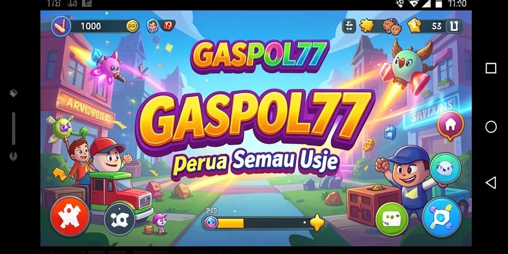 Menampilkan gameplay seru dan tantangan menarik dari GASPOL77.