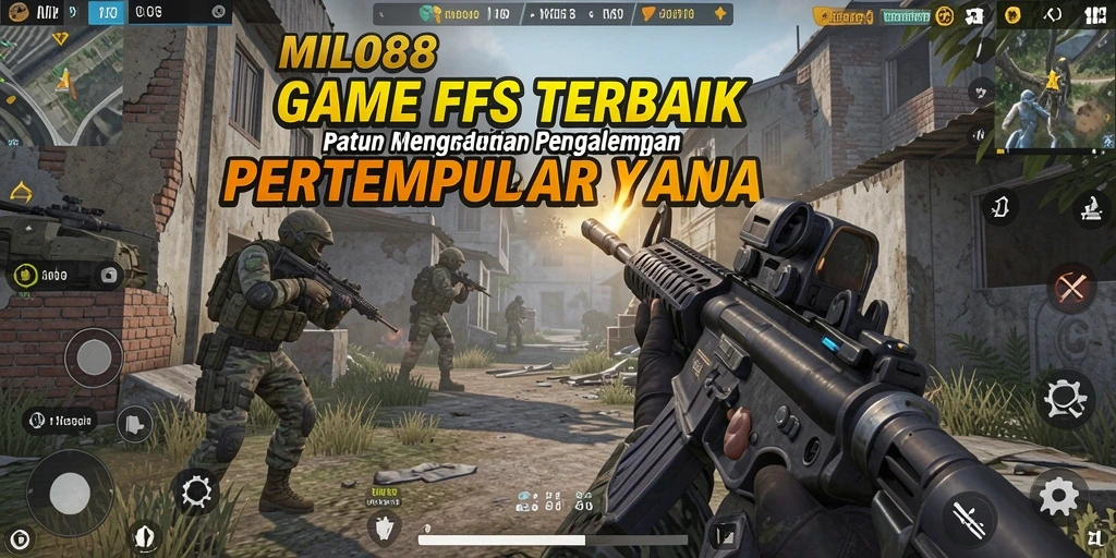 Tampilan gameplay <strong>MILO88</strong> dengan aksi tembak-menembak yang mendebarkan.