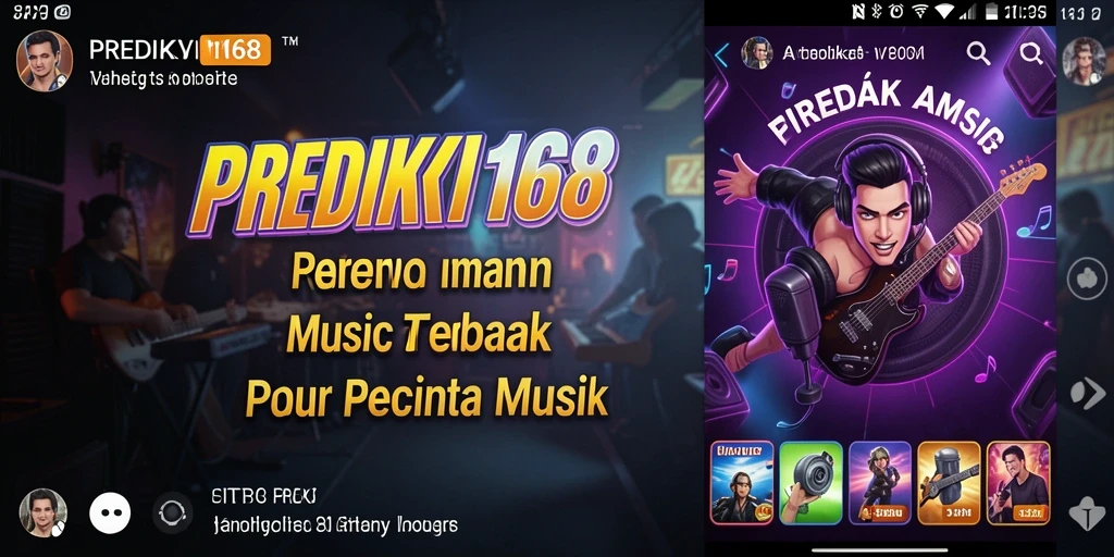 Tampilan gameplay menarik PREDIKSI168 dengan berbagai tantangan musik.
