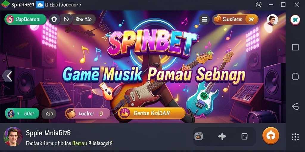 Screenshot gameplay SPINBET menampilkan elemen interaktif yang seru.