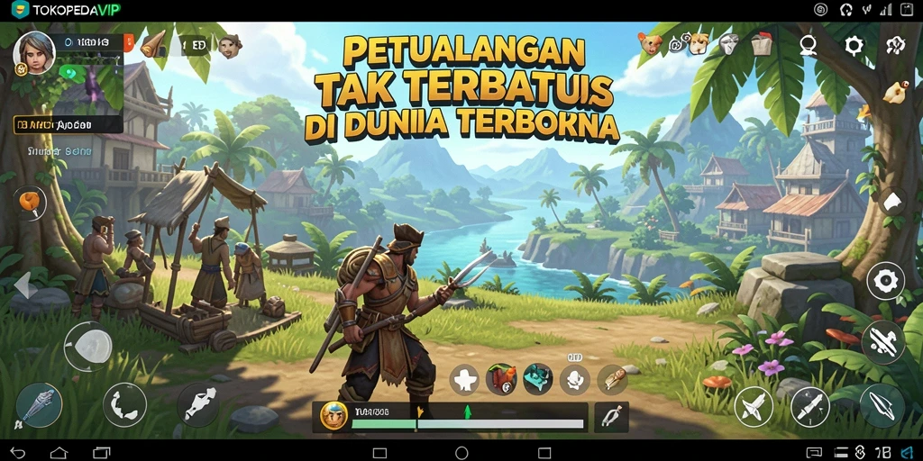 Gameplay menarik dalam dunia terbuka TOKOPEDIAVIP dengan petualangan seru.